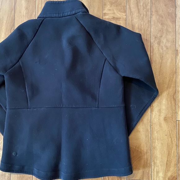 🍋 Lululemon Women’s Size 8 Black Full Zip Sweater - Picture 4 of 7